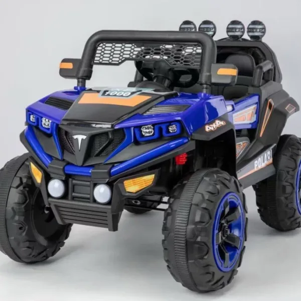 PowerRider Xtreme – Džip Terenac na Akumulator za Male Avanturiste plavi