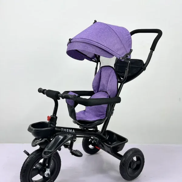 PurpleJoy-Deciji-Tricikl-u-Prelepoj-Ljubicastoj-Boji