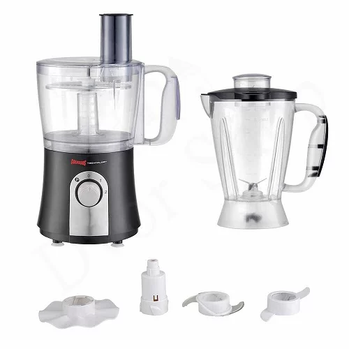 MultiChef 600 – Višenamenski Blender Procesor sa 4 Dodatka i Puls Funkcijom