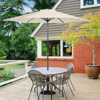 Suncobran Roma 270 cm – Bela Elegancija za Savršen Hlad