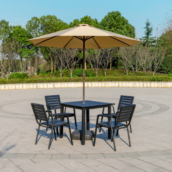 Suncobran Roma 270 cm – Klasika u Kapućino Tonu