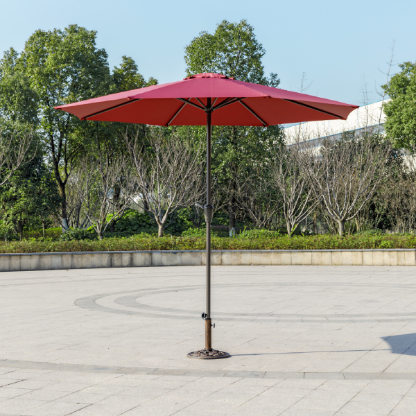 Suncobran Roma 270 cm – Crveni Akcenat Letnje Energije