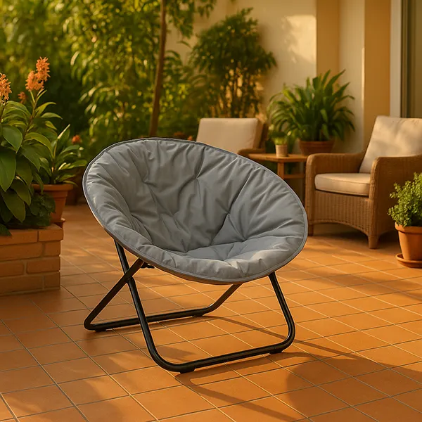 Stolica Urban Fold Siva – Savremen stil u neutralnim tonovima