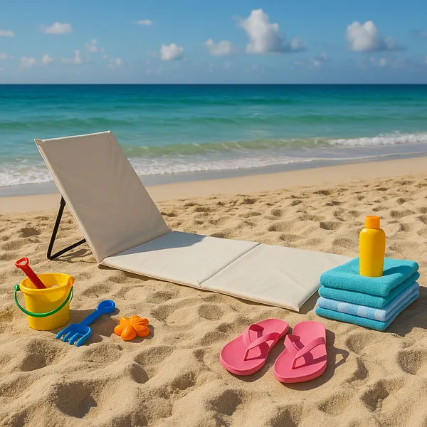 Sklopiva Ležaljka 150x52 cm bež – Praktičan Komfor za Svaki Ambijent