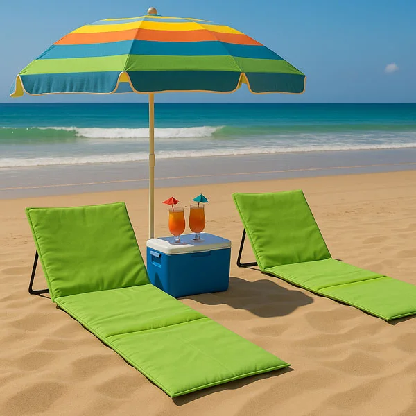 Sklopiva Ležaljka 150x52 cm Zelena – Prirodna Harmonija i Udobnost