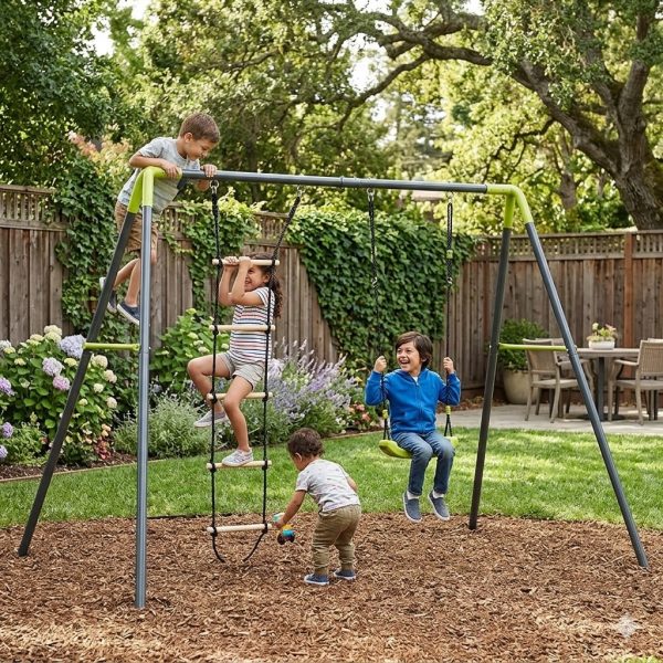 🧗‍♂️ Ljuljaška Igraonica 2u1 – Dupla Zabava za Male Pustolove