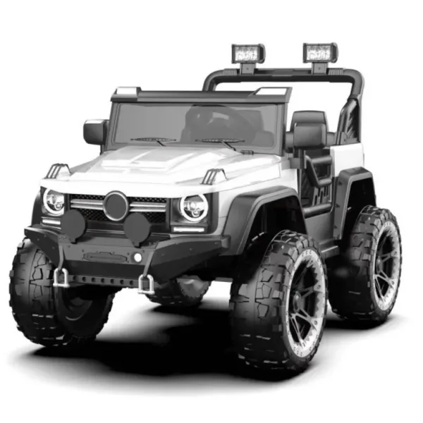 WhiteCruiser 4x4 – Beli Džip za Čistu Avanturu