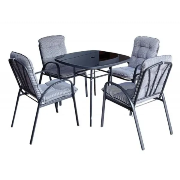 Baštenski set sa jastucima Veneto