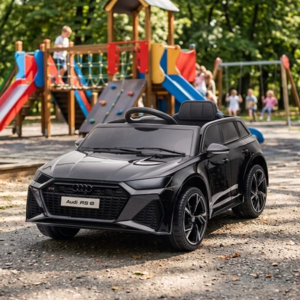 Audi RS6 na Akumulatoru u Luksuznoj Crnoj Boji ⚡🚗