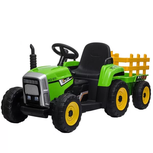 MiniFarmer – Zeleni Traktor 12V za Najmlađe Radoznalce🚜🌿
