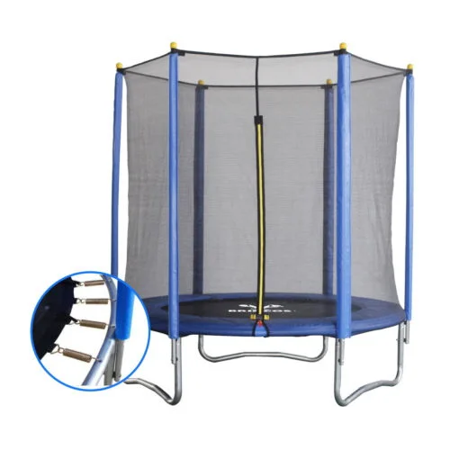 Trambolina 2.44m sa merdevinama i zaštitnom mrežom – Playtime