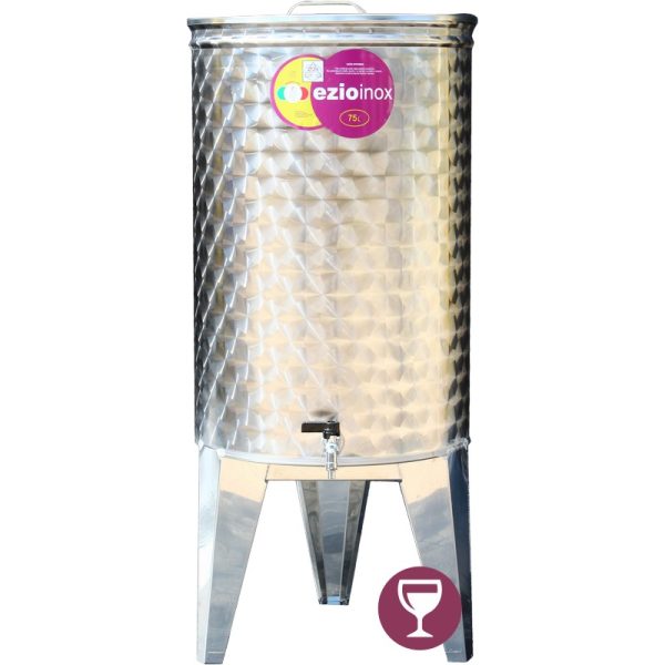 Bure za vino Ezio Inox 75l