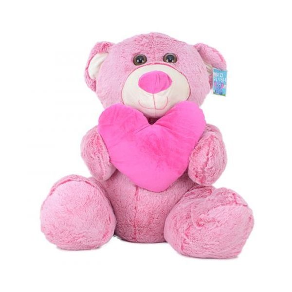 DIZI TOYS PLISANA IGRACKA 60CM MEDA SA SRCEM,0+