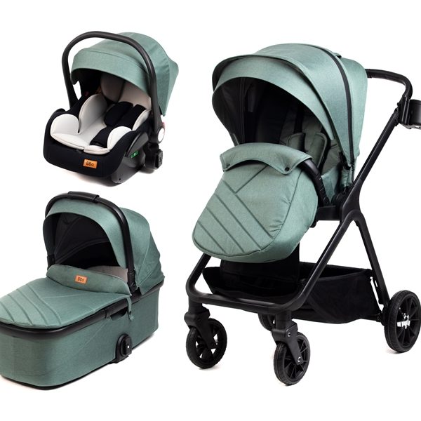 BBO KOLICA ZA BEBE 3u1 (A5) MAMAMIA - GREEN