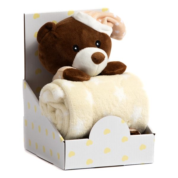 BBO SET IGRACKA + CEBENCE SLEEPING BEAR (B200003) - BEIGE