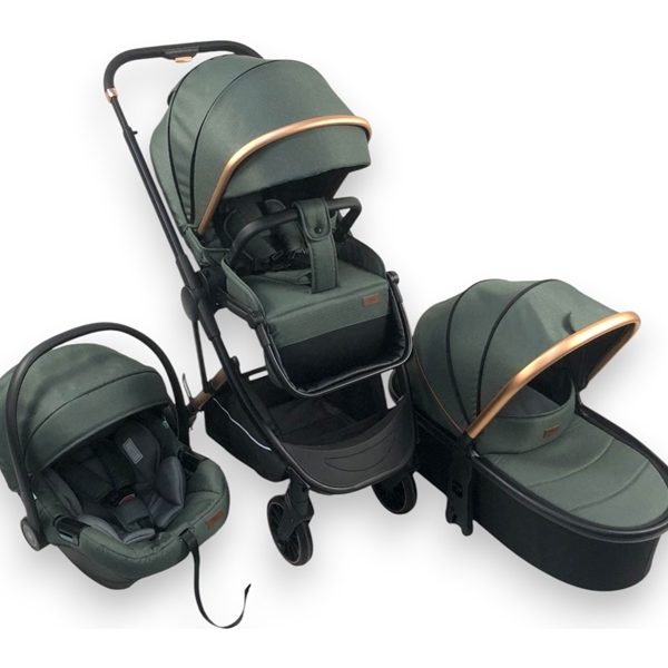 BBO KOLICA ZA BEBE 3u1 NEO (BD801) - GREEN