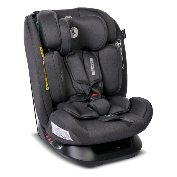 LORELLI AUTO SEDISTE SCORPIUS (YC11A) I-SIZE (40-150cm) - BLACK JASPER