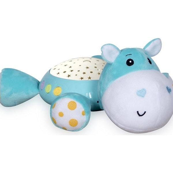 LORELLI MUZICKA KUTIJA ZA BEBE SA NOCNIM SVETLOM - HIPPO
