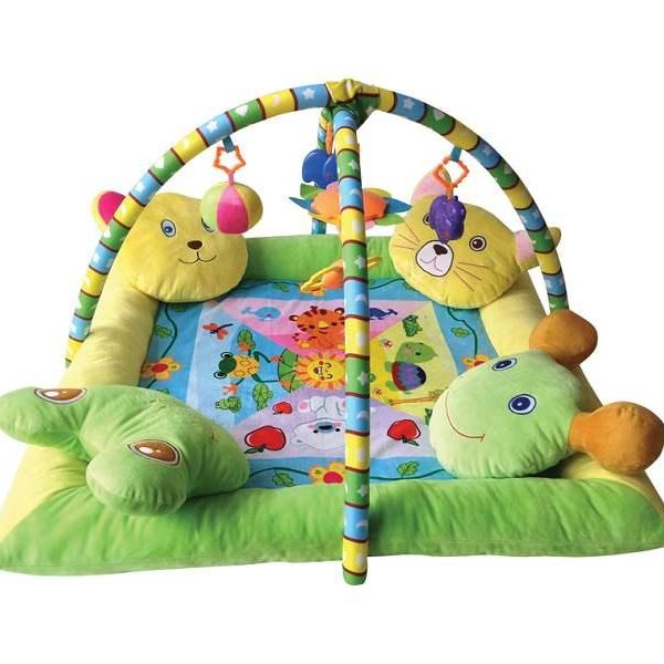 LORELLI PODLOGA ZA IGRU PLAY GYM SA 4 JASTUCETA  (88x88cm)