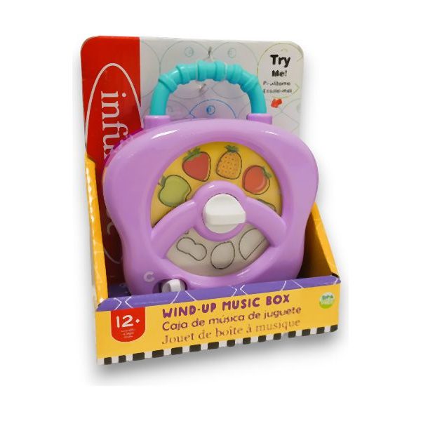 INFUNBEBE IGRACKA WIND-UP MUSIC BOX 12M+