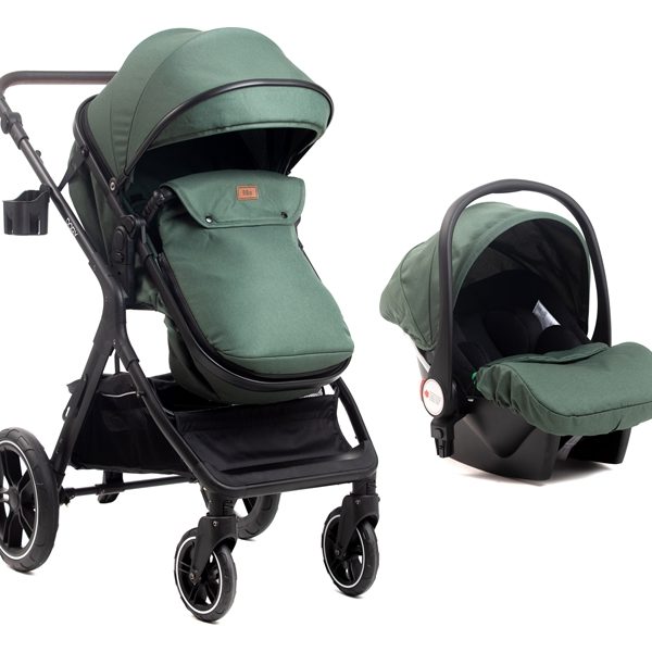 BBO KOLICA ZA BEBE (X1) DORY SET - GREEN