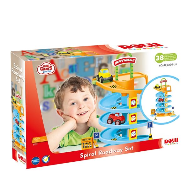 Kružna pista sa dva automobila 051530