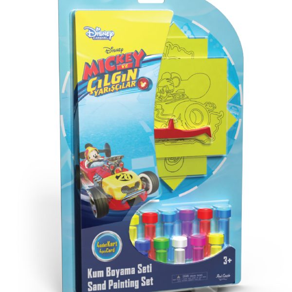 Kreativni set Mickey and crazy racers 254864