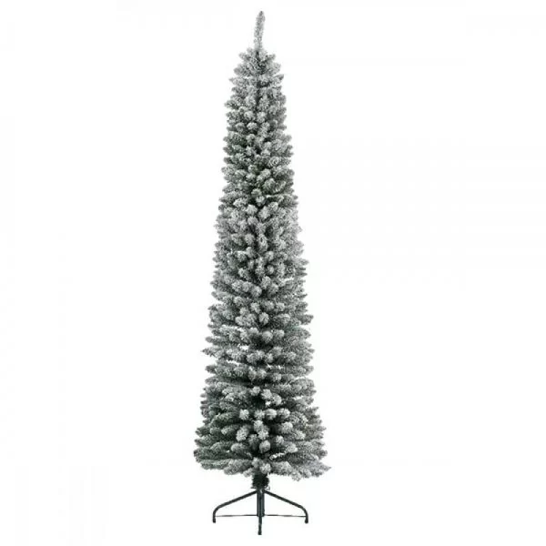 Novogodišnja jelka Slim Snowy Pencil Pine 120cm