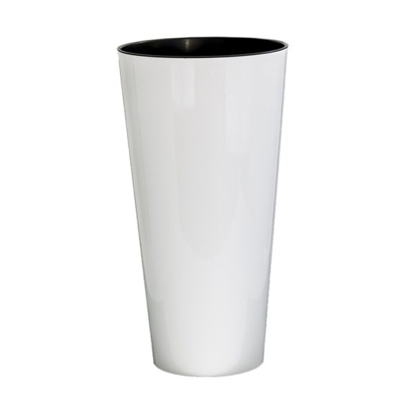 Saksija visoka sjajna sa uloškom 25x48 cm