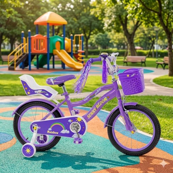 Dečiji Bicikl Sunny Bloom 723-16 ljubičasta