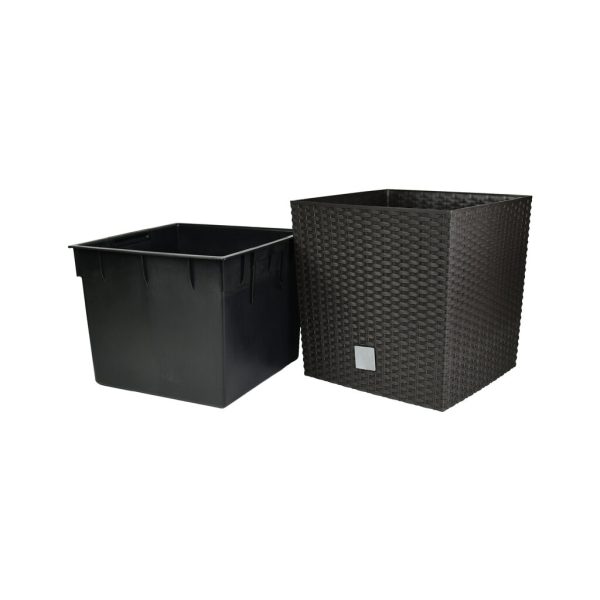 Saksija Ratan sa uloškom 33x33x33 cm