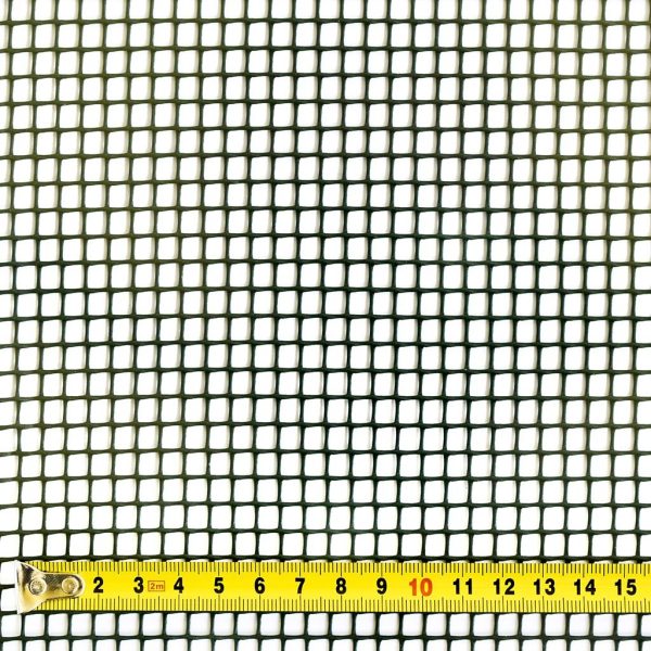 Mreža za ogradu pvc kvadratna 6x6mm 1x3m