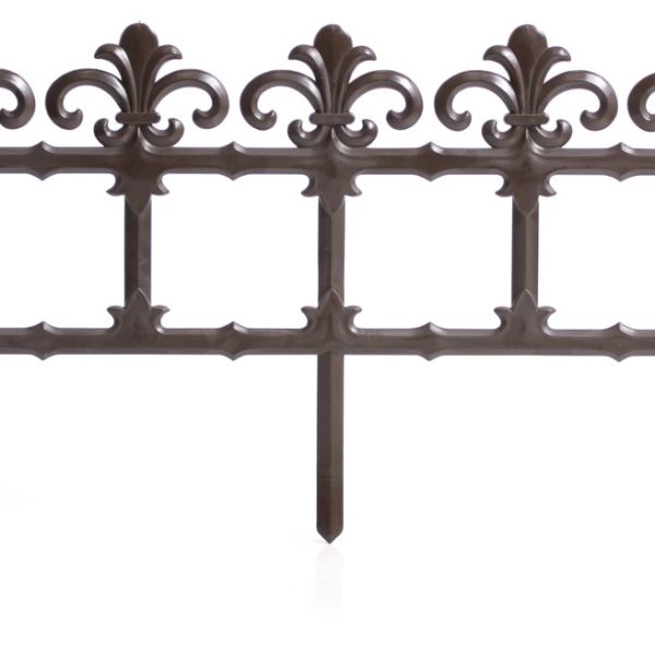 Ograda plastična 3,7m visina 34cm Rustik