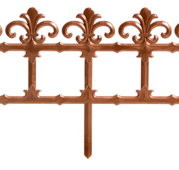 Ograda plastična 3,7m visina 34cm Rustik