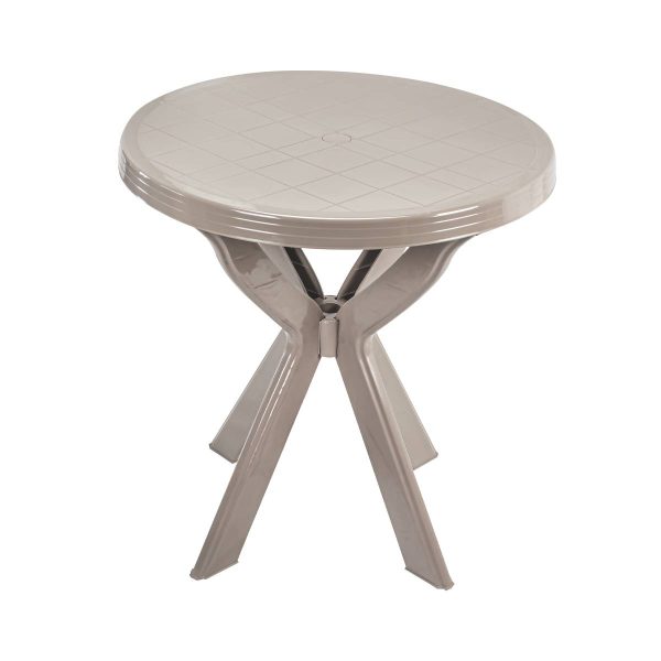 Baštenski sto plastični fi 70cm okrugli