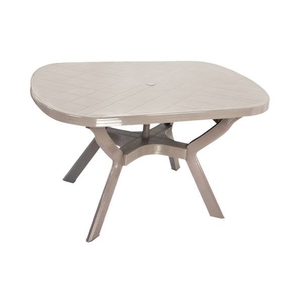 Baštenski sto plastični ovalni 1250x800cm