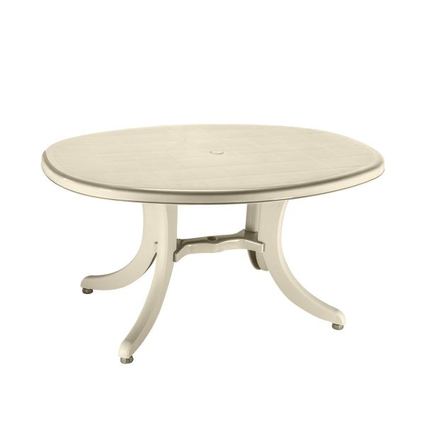 Baštenski sto plastični ovalni 140x100cm Orlando