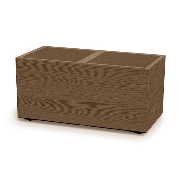 Saksija Madera 60x30cm Eco sa točkom - naturo 4665W