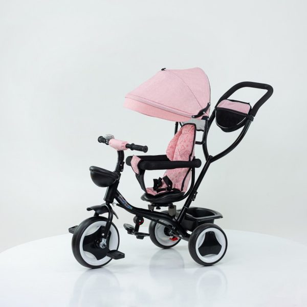 431 Tricikl Playtime roze