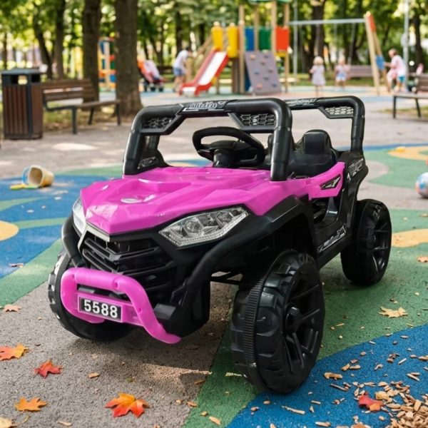 Dzip terenac na akumulator 5588 pink