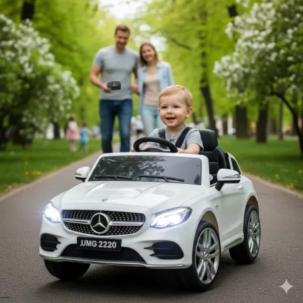 Dečiji auto Mercedes beli 2220