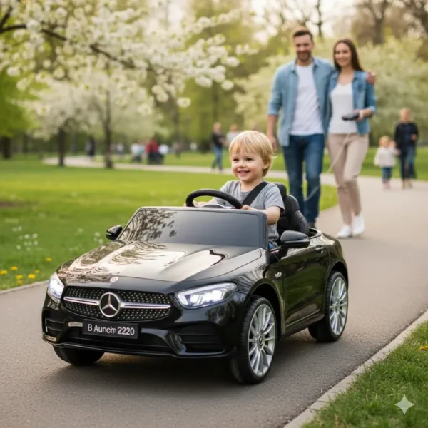 Dečiji auto Mercedes crni 2220
