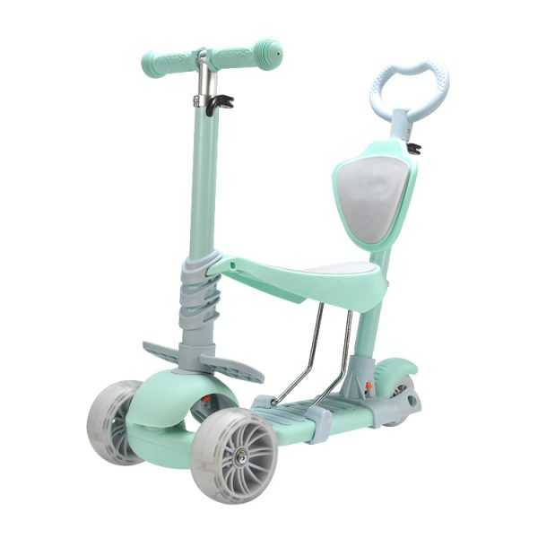 Dečiji trotinet sa sedištem 5 u 1 mint