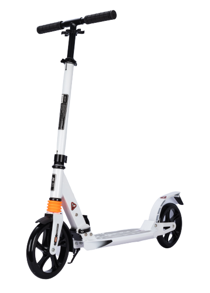 Dečiji trotinet sa 2 točka sklopljiv beli