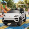 Auto na baterije PORCHE MACAN SUV Licencirani beli