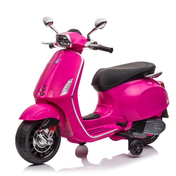 Motor na baterije VESPA PRIMAVERA Licencirani roze