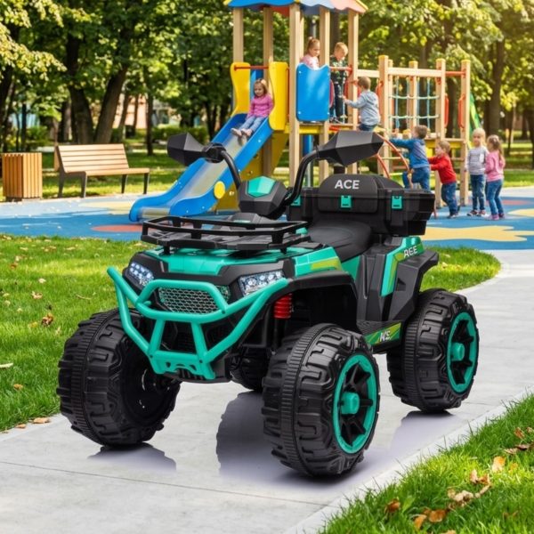 Auto na baterije ATV Veliki TS-153-B zeleni