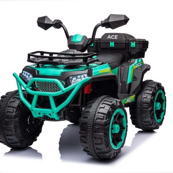 Auto na baterije ATV Veliki TS-153-B zeleni