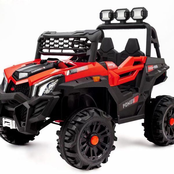 Džip POWER RC 4motora 12v J-MB180 CRVENA