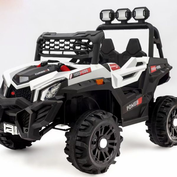 Džip POWER RC 4motora 12v J-MB180 BELA